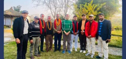 प्रेस सेन्टर नवलपरासी पूर्वमा प्रितम भुजेल अध्यक्ष