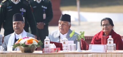 सुशासन, विकास र शान्ति नेपालीको अभीष्ट होः राष्ट्रपति पौडेल