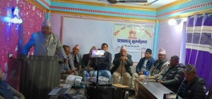 ढँडार मष्टामाँणु पुनर्निर्माण महाअभियान सुरु, चन्दा भेटी चढाउनेको उत्साह,दस हजार देखि ५ लाखसम्म भेटी