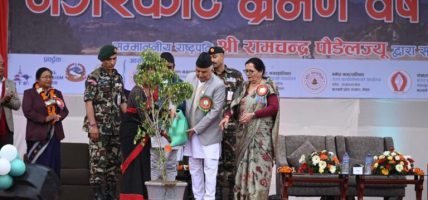 नेपाललाई पर्यटकीय क्षेत्रको रुपमा बिकास गर्नुपर्छ : राष्ट्रपति पौडेल