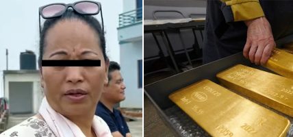 ६० किलो सुन ओसारपसार गर्ने अमला रोका पक्राउ