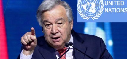 भोकमरी कहिल्यै पनि ‘युद्धको हतियार’ हुनुहुँदैन : राष्ट्रसङ्घ प्रमुख