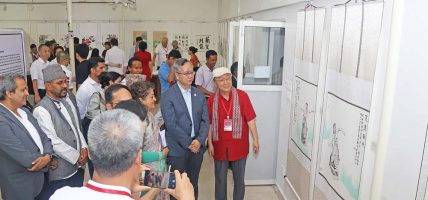 ‘सिल्क रोड इकोज्, आर्ट युनाइट्स हर्टस्’ कला प्रदर्शनी सुरु