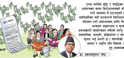 नेपाली अर्थतन्त्रका विरोधाभास