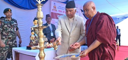 पञ्चशील र चार आर्य सत्य सिद्धान्त राष्ट्रिय एकताका मार्गनिर्देशक हुन् : राष्ट्रपति
