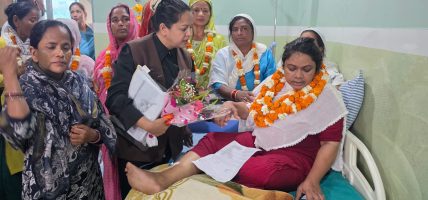 सरकार र अधिकारकर्मी रूबी खानबिच ५ बुँदे सहमति, २३ औँ दिनमा अनशन तोडियो