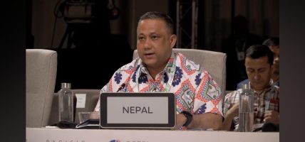 नेपाल र प्रशान्त क्षेत्रका टापु राष्ट्रहरू जलवायु सङ्कटको अग्रपङ्क्तिमा छन् : परराष्ट्रमन्त्री खनाल