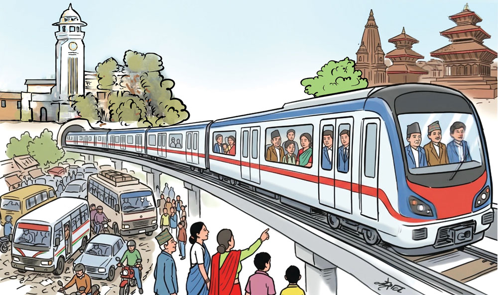 ‘रत्नपार्क–भक्तपुर मेट्रो रेल’ परियोजनाको अध्ययन सुरु
